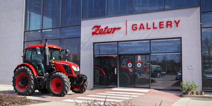 Vstupné do světa traktorů pro jednotlivce či rodiny: staré i nové kousky v Zetor Gallery