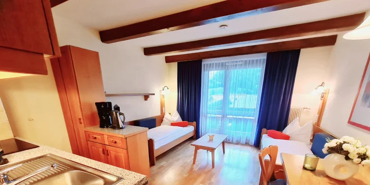 Pobyt v Korutanech: prostorné apartmány se snídaní i bez a výhledem na hory