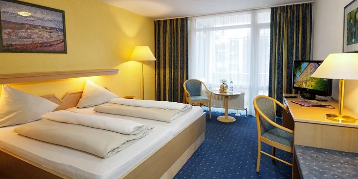 Parádní odpočinek v Německu: 3* hotel nedaleko termálních lázní, polopenze a wellness