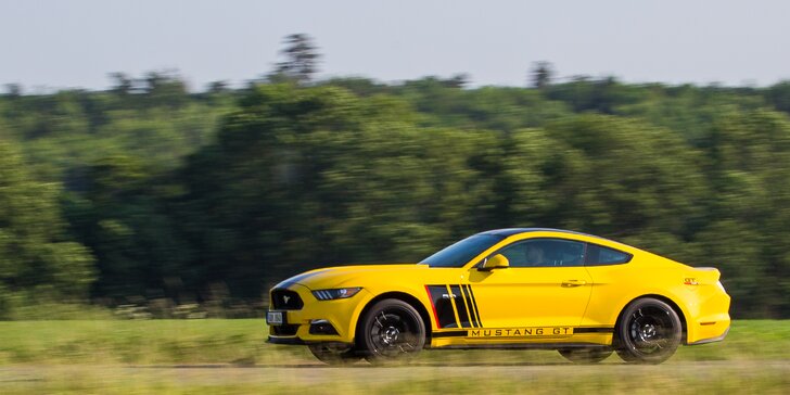 Splněný řidičský sen: nezapomenutelná jízda v novém Fordu Mustang GT 5.0