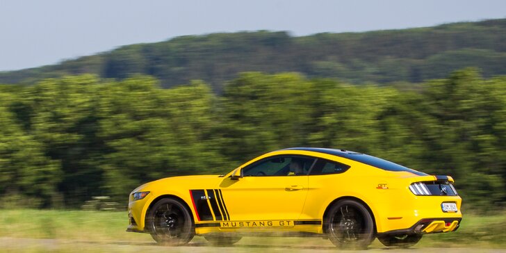 Splněný řidičský sen: nezapomenutelná jízda v novém Fordu Mustang GT 5.0