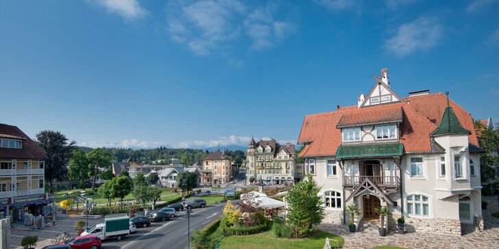 Na aktivní dovolenou do Korutan: pěkný hotel přímo u Wörthersee, snídaně