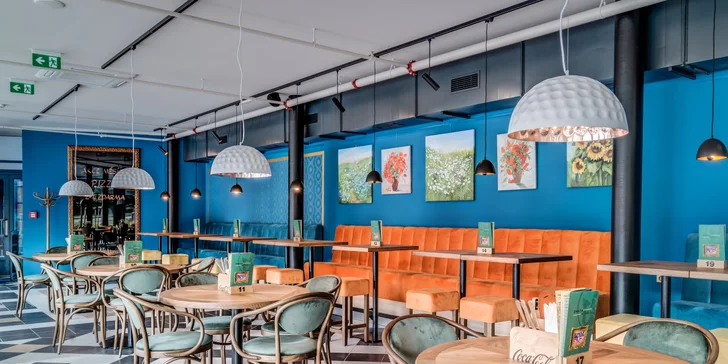 Otevřený voucher v hodnotě 500 nebo 1 000 Kč do italské restaurace Pasta & Fidli