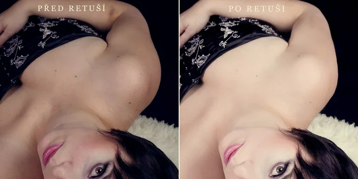 Akty, glamour nebo erotické focení s profi fotografkou včetně make-upu