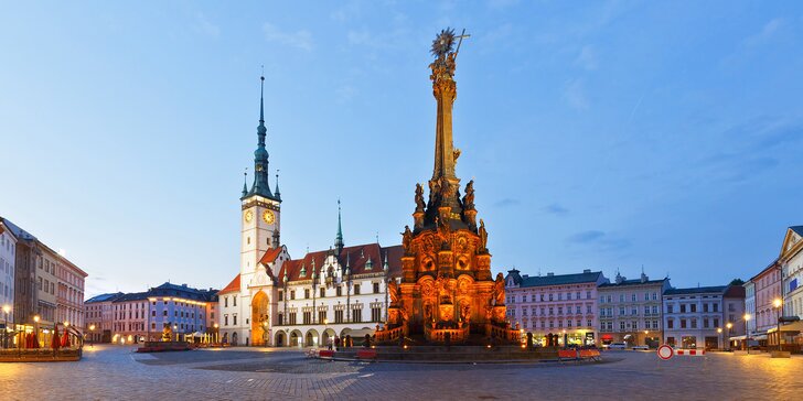 4* dovolená v historickém spa hotelu v centru Olomouce: snídaně i privátní wellness