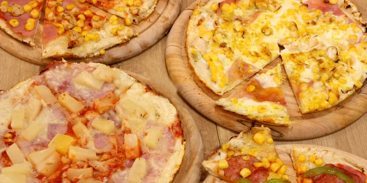 Otevřené vouchery do Maníkovy pizzy: nápoje i pizza, burger nebo stripsy dle výběru