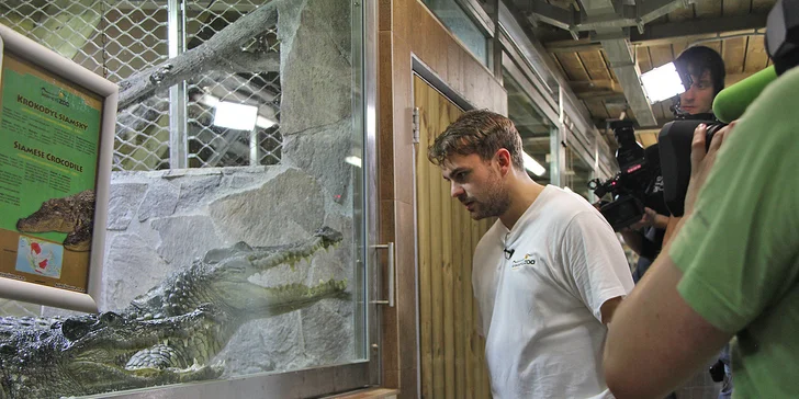 Staňte se na den ošetřovatelem krokodýlů a gaviálů v Krokodýlí ZOO Protivín