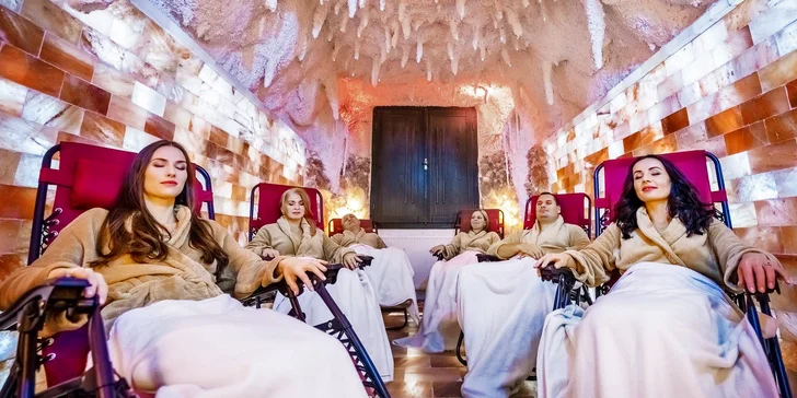 VIP wellness pobyt s polopenzí, gurmánským obědem i nápojovým balíčkem