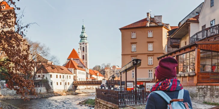 Krásy Českého Krumlova: zrekonstruovaný penzion u řeky a snídaně