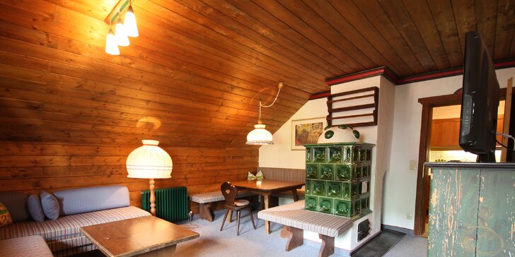Zimní dovolená v Rakousku: apartmány až pro 6 osob, sauna a k lanovce 100 m