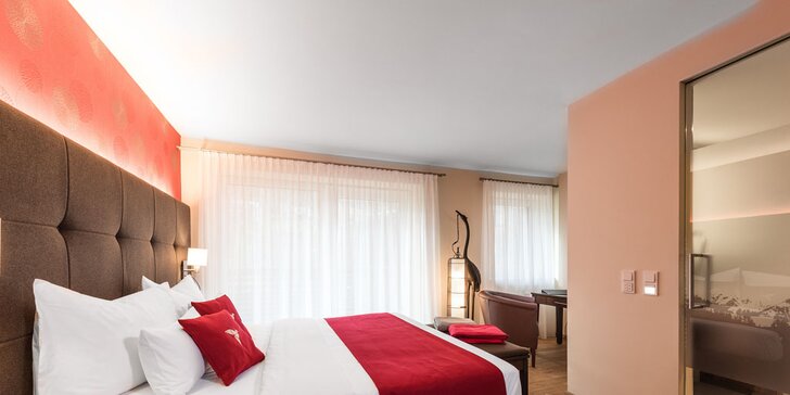 Nádherný a moderně vybavený hotel u Innsbrucku: neomezený wellness i možnost procedur, luxusní polopenze