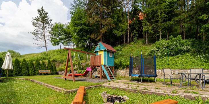Pobyt ve stromovém domě u Pieninského národního parku