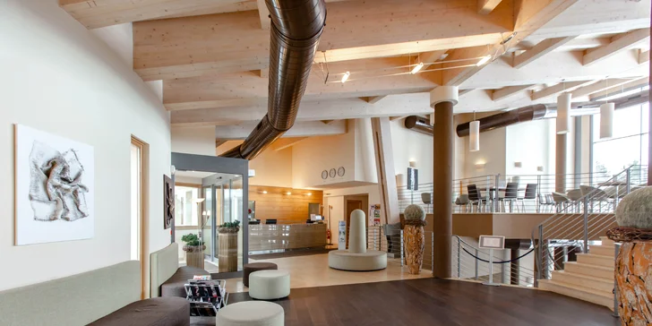 4* Le Blanc Hotel & Spa: lyžovačka v italských Alpách i rozsáhlé wellness služby