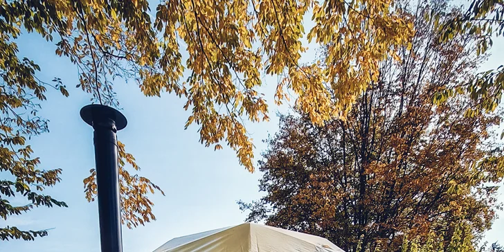 Glamping: vymazlené iglú u Prachovských skal, neomezený relax ve wellness i snídaňový koš