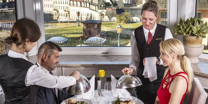 Pobyt ve 4* hotelu v Karlových Varech s neomezeným wellness, procedurami a snídaní či polopenzí