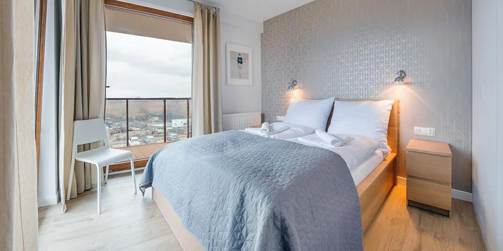 Na co se v Kolobřehu těšit? Na moderní nový apartmán až pro 4 osoby. 