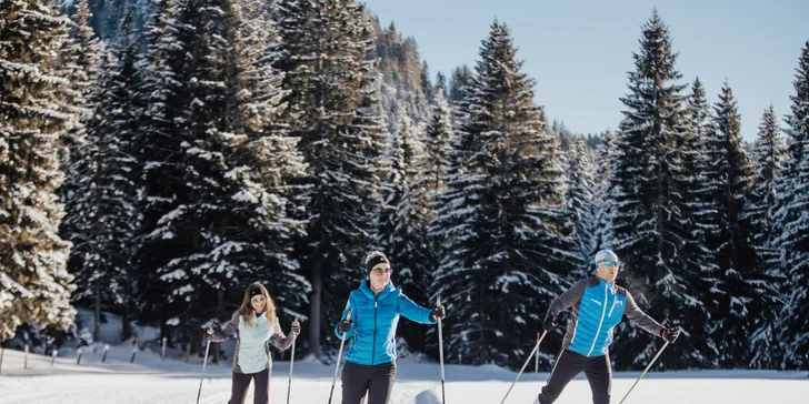 V regionu Dachstein West se bude líbit i běžkařům, sněhové podmínky jsou tady skvělé.