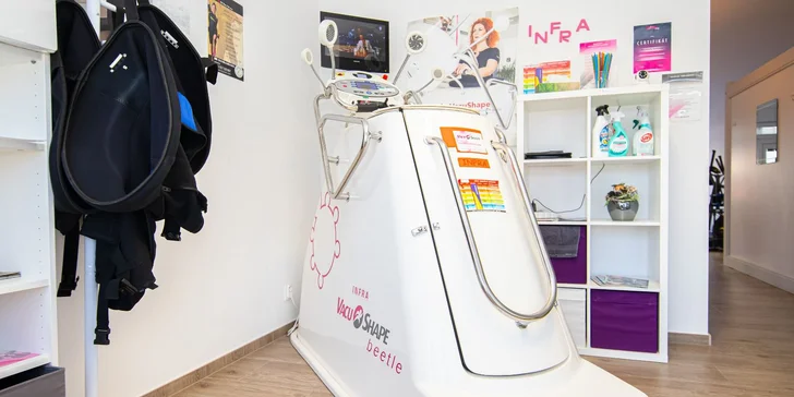 Navštívte FitSpace a vyskúšajte cvičenie na revolučnom stroji VacuShape.
