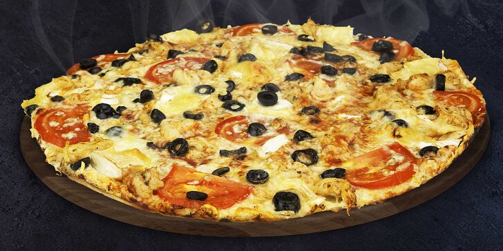 2 poctivé Maníkovy pizzy: na výběr 14 druhů, rozvoz i krabice v ceně