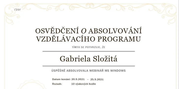 On-line kurz Windows i Microsoft Word, PowerPoint a Excel pro úplné začátečníky