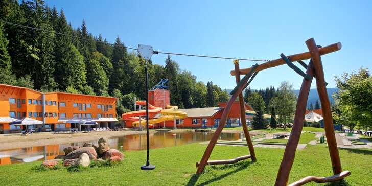 Aktivní dovolená ve Špindlerově Mlýně: pobyt s polopenzí, aquapark, slevy