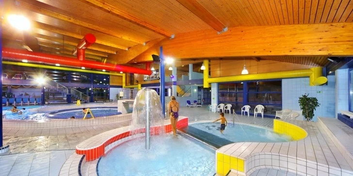 3denní letní či podzimní relax pro rodinu či pár v Aqua Parku Špindlerův Mlýn