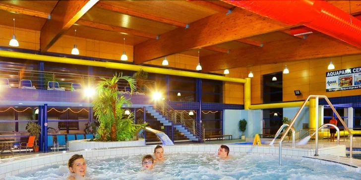 3denní letní či podzimní relax pro rodinu či pár v Aqua Parku Špindlerův Mlýn