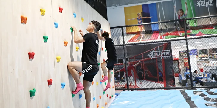 Jump Family Olomouc: 1 či 2 hodiny v trampolínovém centru se spoustou atrakcí