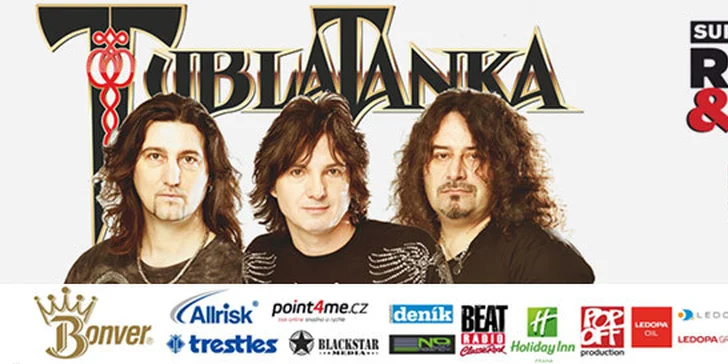 Tublatanka v Praze: 1+1 vstupenka na koncert