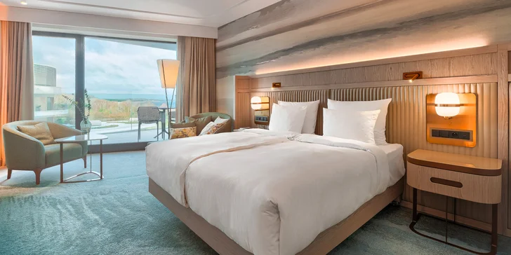 5* odpočinek u Baltu: hotel u pláže, jídlo, bazény, sauny i procedury
