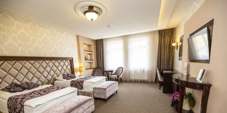 Užívejte si ve 4* hotelu ve Varech: skvělé jídlo, wellness i vlastní kinosál