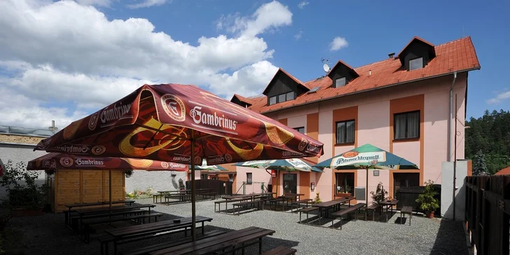 Pobyt v Posázaví s českou kuchyní a sportovním vyžitím