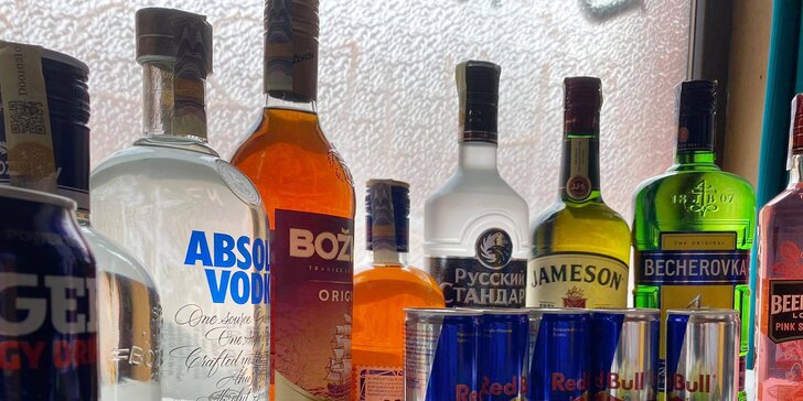Rozvoz alkoholu: rum, pivo, víno i vodka do 60 min. u vás