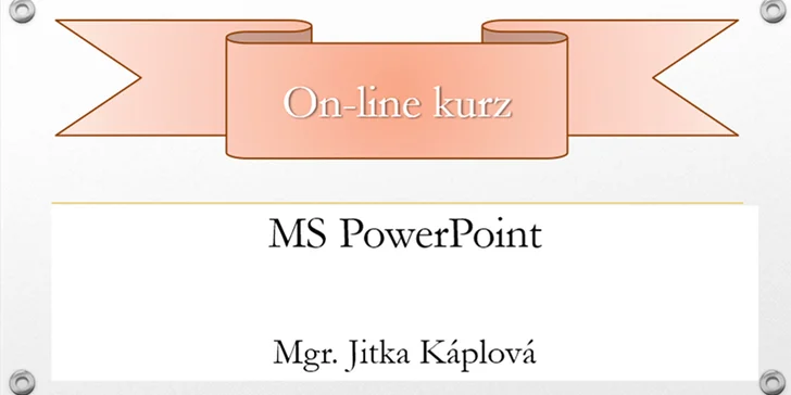 On-line kurz Windows i Microsoft Word, PowerPoint a Excel pro úplné začátečníky