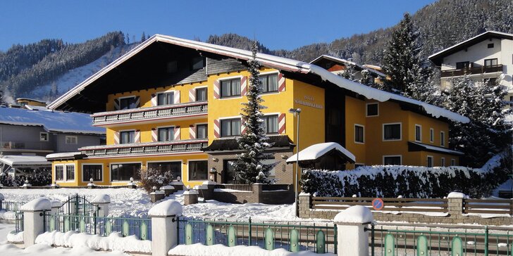 Rakouský Schladming: zimní dovolená ve 3* hotelu s polopenzí a wellness