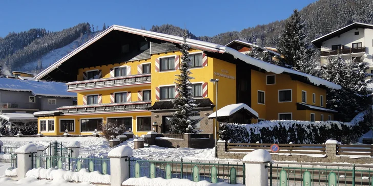 Rakouský Schladming: zimní dovolená ve 3* hotelu s polopenzí a wellness