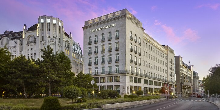 Luxusní pobyt v Budapešti: 5* hotel The Ritz-Carlton v centru města se snídaní nebo polopenzí