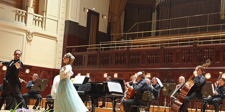 Exkluzivní baletní galapředstavení se zpěváky a orchestrem ve Smetanově síni
