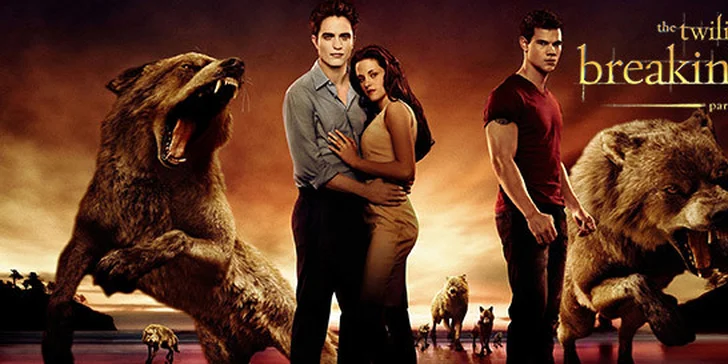 2 lístky na film Twilight Sága: Rozbřesk - 2. díl