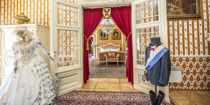 Romantický pobyt v historickém apartmánu na zámku Letovice vč. prohlídky a lahve sektu