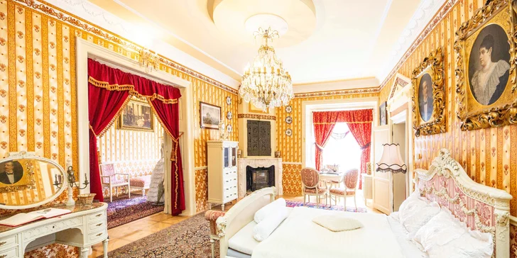 Romantický pobyt v historickém apartmánu na zámku Letovice vč. prohlídky