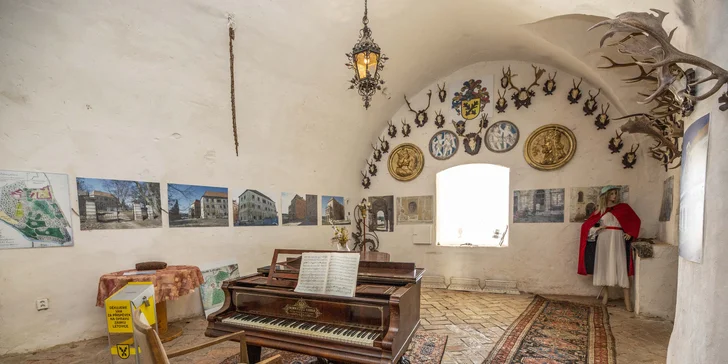 Romantický pobyt v historickém apartmánu na zámku Letovice vč. prohlídky a lahve sektu