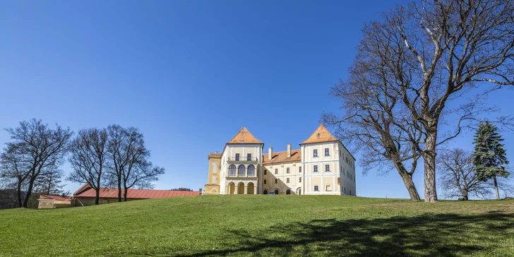 Romantický pobyt v historickém apartmánu na zámku Letovice vč. prohlídky a lahve sektu