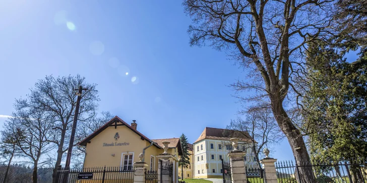 Romantický pobyt v historickém apartmánu na zámku Letovice vč. prohlídky