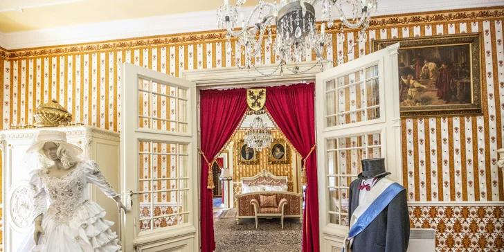 Romantický pobyt v historickém apartmánu na zámku Letovice vč. prohlídky