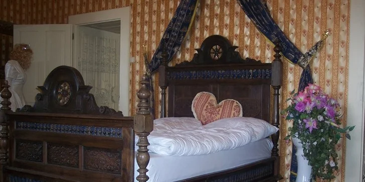 Romantická noc v zámeckých apartmánech Letovice