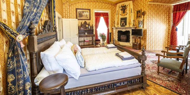 Romantický pobyt v historickém apartmánu na zámku Letovice vč. prohlídky