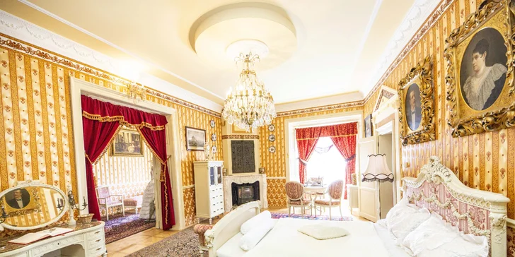 Romantický pobyt v historickém apartmánu na zámku Letovice vč. prohlídky