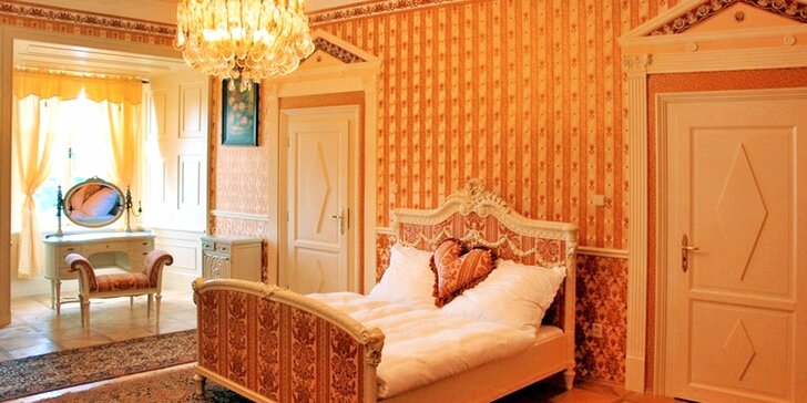 Romantický pobyt v historickém apartmánu na zámku Letovice vč. prohlídky