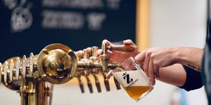 Komentovaná prohlídka znojemského pivovaru s degustací a třeba i posezení v restauraci či hospodě